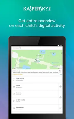 Parental Control & Kids GPS Kaspersky SafeKids android App screenshot 8